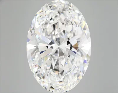 12.18ct E VVS2 Rare Carat Ideal Cut Oval Lab Grown Diamond