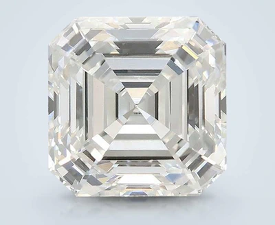 3.03ct F VS1 Rare Carat Ideal Cut Asscher Lab Grown Diamond