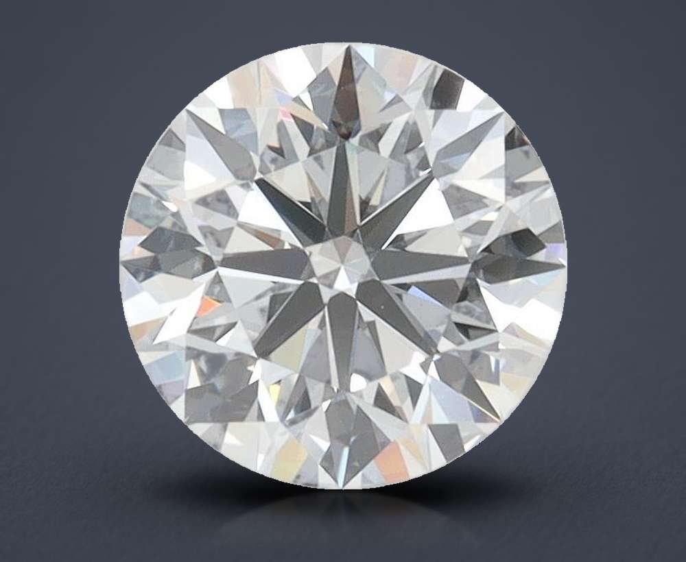 1.23ct D VVS1 Rare Carat Ideal Cut Round Lab Grown Diamond