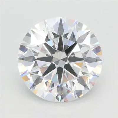 3.64ct E VVS1 Rare Carat Ideal Cut Round Lab Grown Diamond