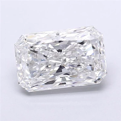 3.02ct D VS2 Rare Carat Ideal Cut Radiant Lab Grown Diamond