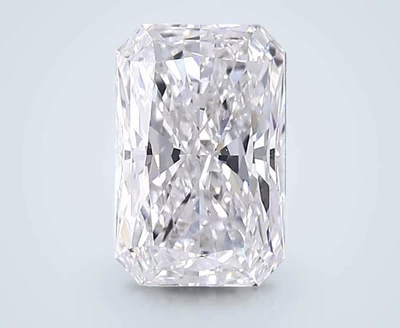 3.02ct D VS2 Rare Carat Ideal Cut Radiant Lab Grown Diamond