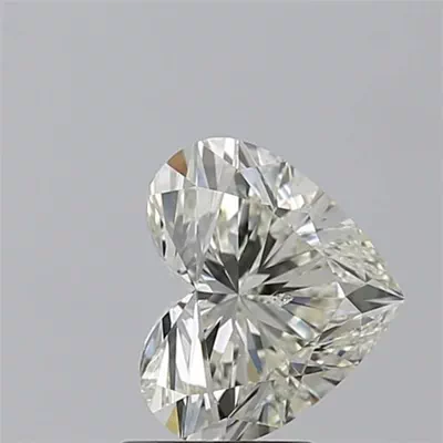 2.00ct I SI2 Rare Carat Ideal Cut Heart Diamond