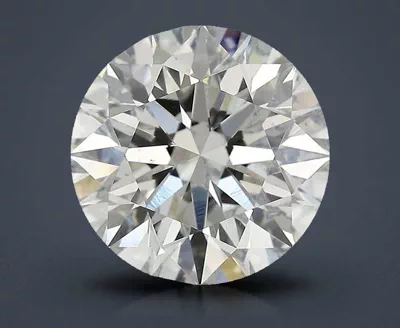 5.01ct I VS2 Rare Carat Ideal Cut Round Diamond
