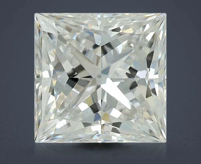 2.90ct E VS1 Rare Carat Ideal Cut Princess Lab Grown Diamond