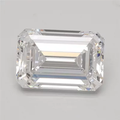 2.21ct D VS1 Rare Carat Ideal Cut Emerald Lab Grown Diamond