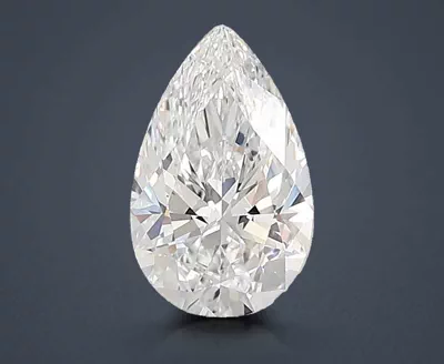 1.57ct D VVS2 Rare Carat Ideal Cut Pear Lab Grown Diamond