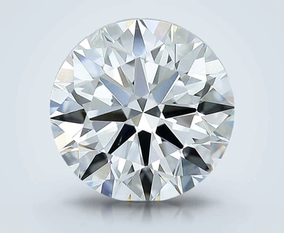 3.01ct F SI1 Rare Carat Ideal Cut Round Diamond