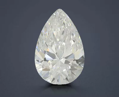1.59ct D VS2 Rare Carat Ideal Cut Pear Lab Grown Diamond