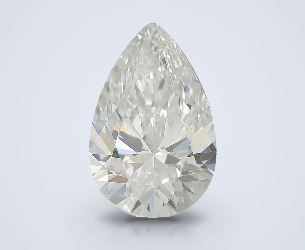 1.59ct D VS2 Rare Carat Ideal Cut Pear Lab Grown Diamond