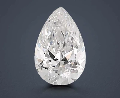 3.03ct E VS1 Rare Carat Ideal Cut Pear Lab Grown Diamond