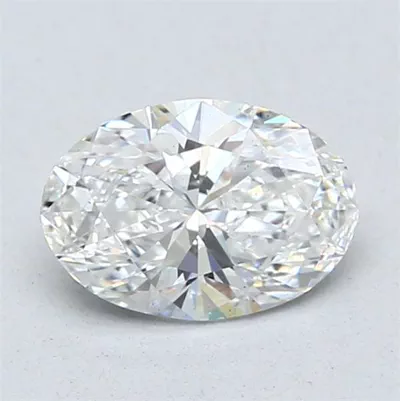 1.02ct E VS2 Rare Carat Ideal Cut Oval Lab Grown Diamond