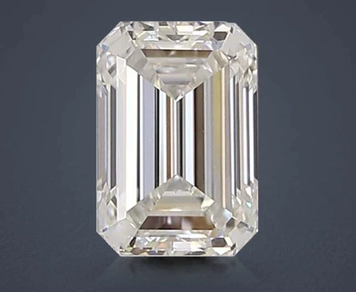 1.27ct E VS1 Rare Carat Ideal Cut Emerald Lab Grown Diamond