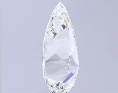 10.10ct G VVS2 Rare Carat Ideal Cut Pear Lab Grown Diamond