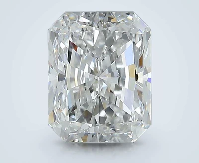 2.52ct E SI2 Rare Carat Ideal Cut Radiant Diamond