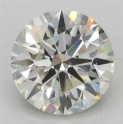 3.11ct J VS1 Rare Carat Ideal Cut Round Lab Grown Diamond