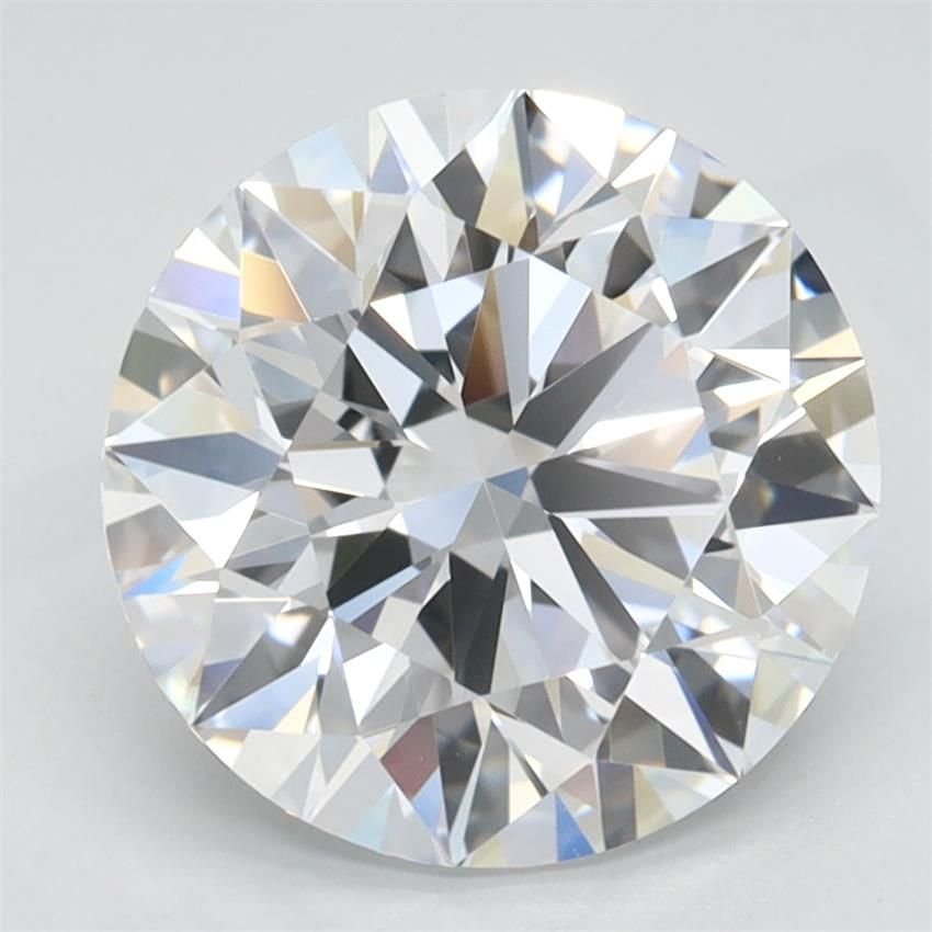2.63ct D VVS1 Rare Carat Ideal Cut Round Lab Grown Diamond