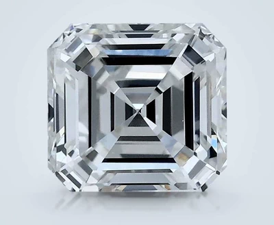2.06ct F VVS2 Rare Carat Ideal Cut Asscher Lab Grown Diamond