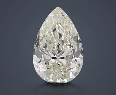 2.50ct K SI2 Excellent Cut Pear Diamond