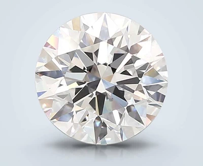6.02ct F VVS2 Rare Carat Ideal Cut Round Lab Grown Diamond