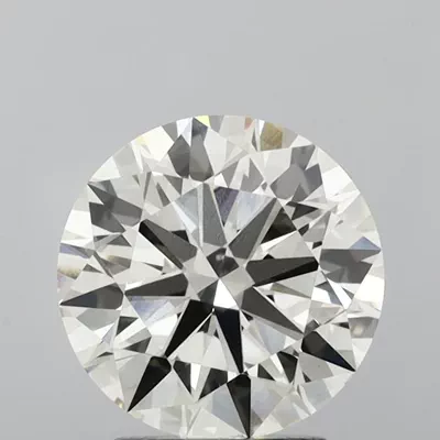 3.35ct I VVS2 Rare Carat Ideal Cut Round Lab Grown Diamond