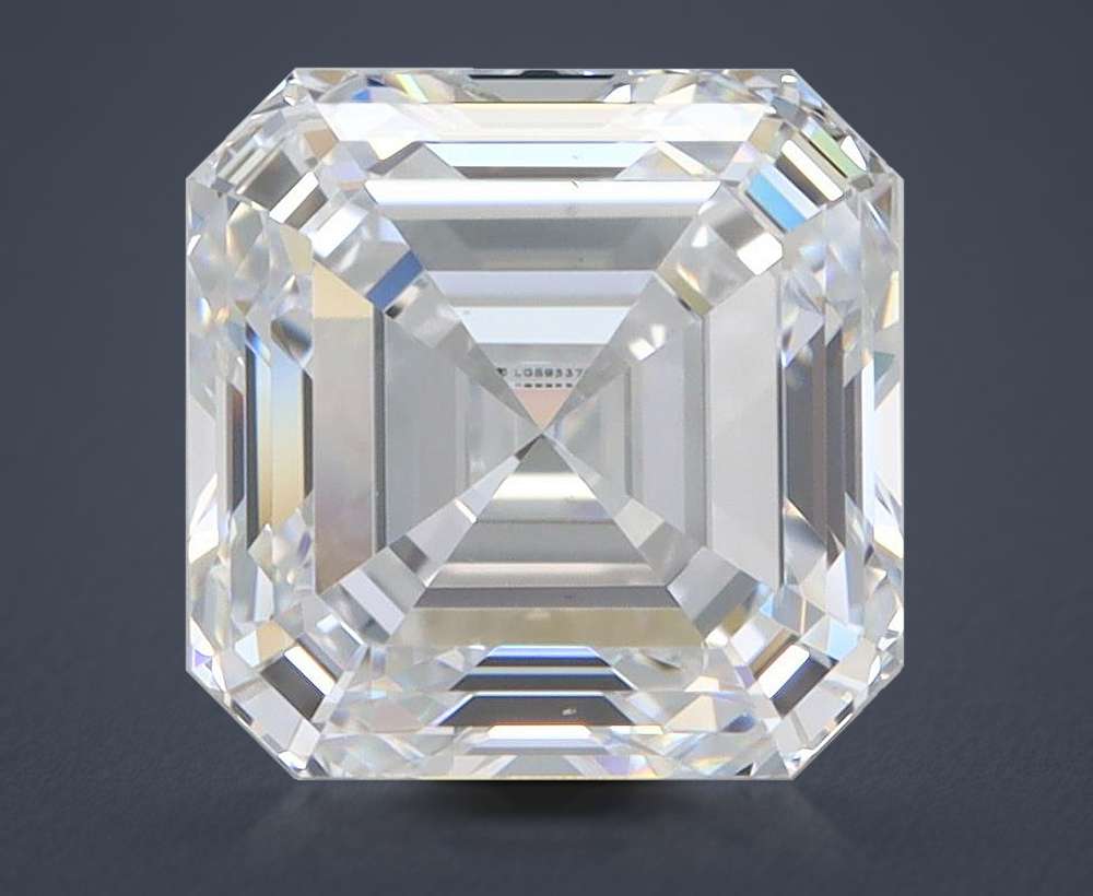2.04ct E VS1 Rare Carat Ideal Cut Asscher Lab Grown Diamond