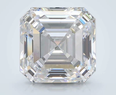 2.04ct E VS1 Rare Carat Ideal Cut Asscher Lab Grown Diamond