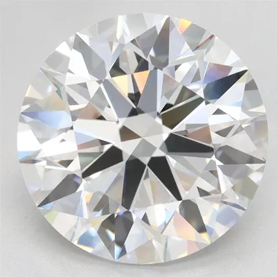 4.40ct D VVS2 Rare Carat Ideal Cut Round Lab Grown Diamond