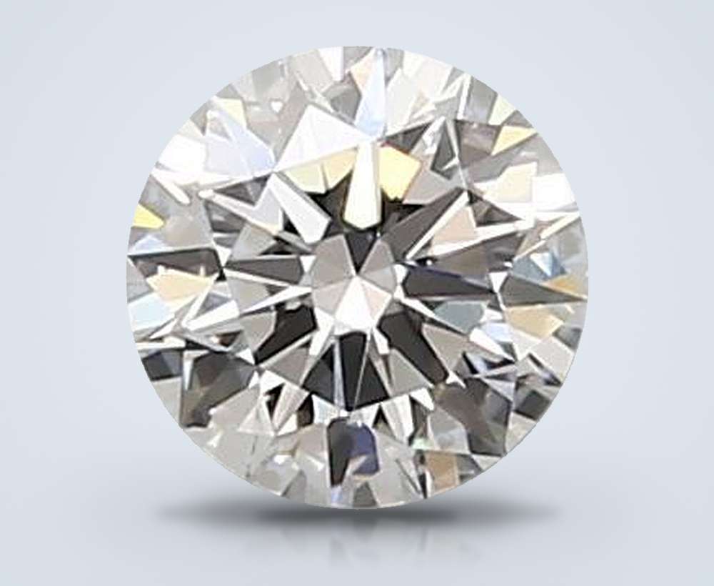 0.65ct D VVS1 Rare Carat Ideal Cut Round Lab Grown Diamond