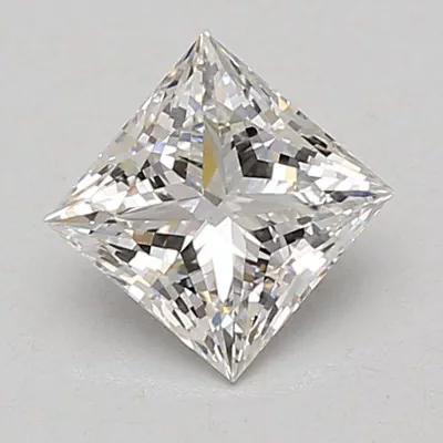 1.06ct E VS1 Rare Carat Ideal Cut Princess Lab Grown Diamond