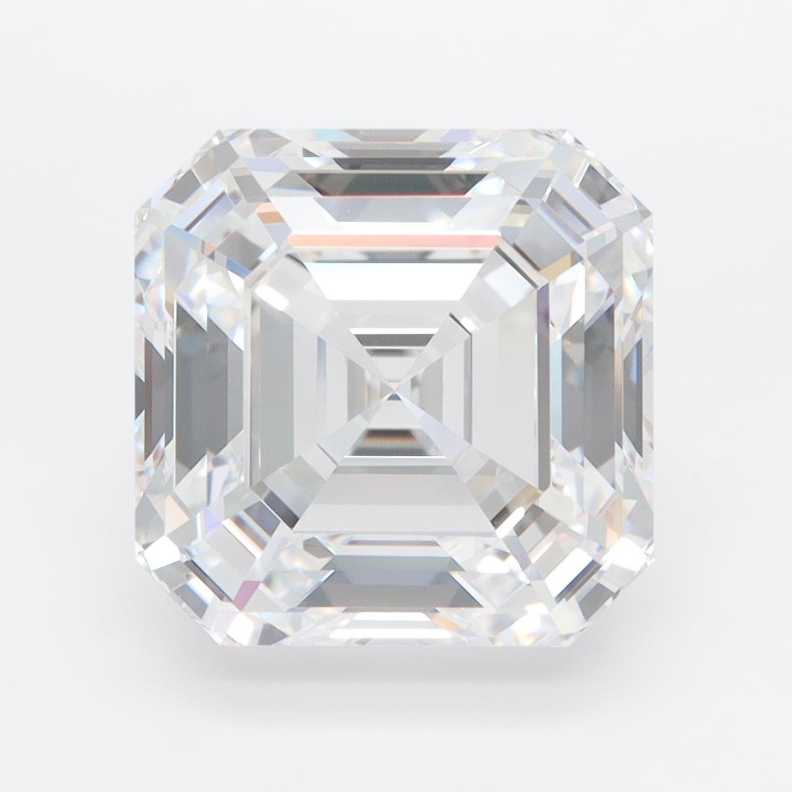 6.61ct D VVS1 Rare Carat Ideal Cut Asscher Lab Grown Diamond