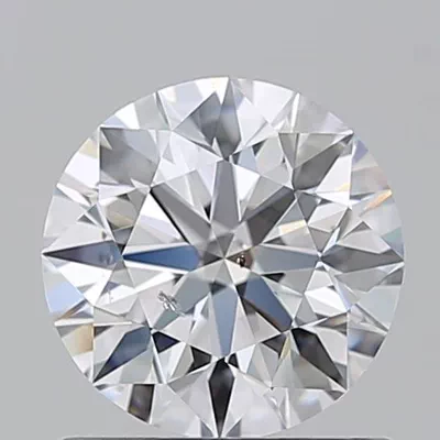 1.05ct D SI2 Rare Carat Ideal Cut Round Diamond