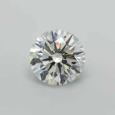 9.47ct J SI2 Rare Carat Ideal Cut Round Diamond
