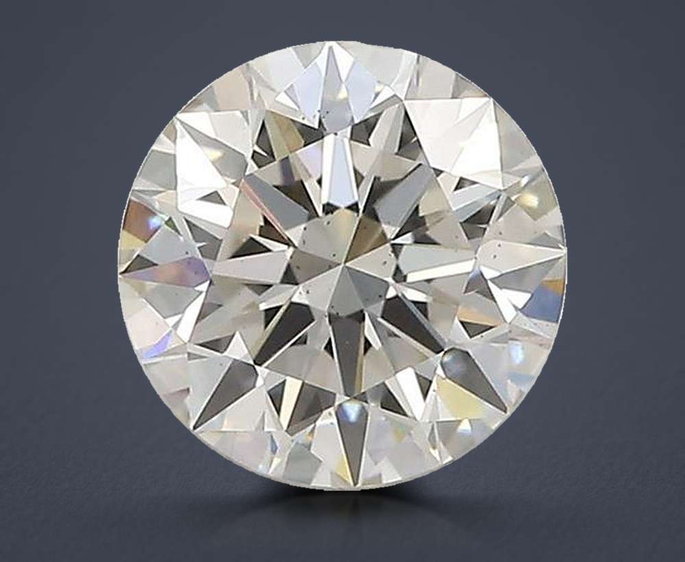 1.07ct G SI1 Rare Carat Ideal Cut Round Lab Grown Diamond