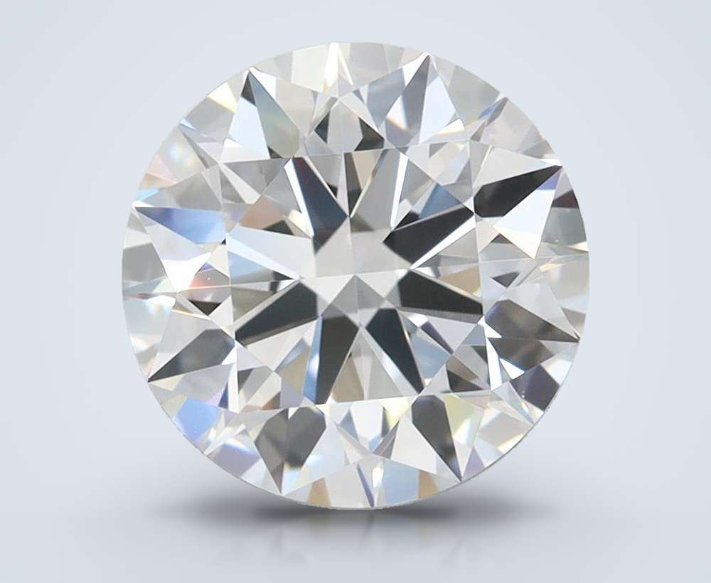 2.47ct D FL Rare Carat Ideal Cut Round Lab Grown Diamond