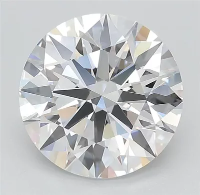 4.10ct D IF Rare Carat Ideal Cut Round Lab Grown Diamond