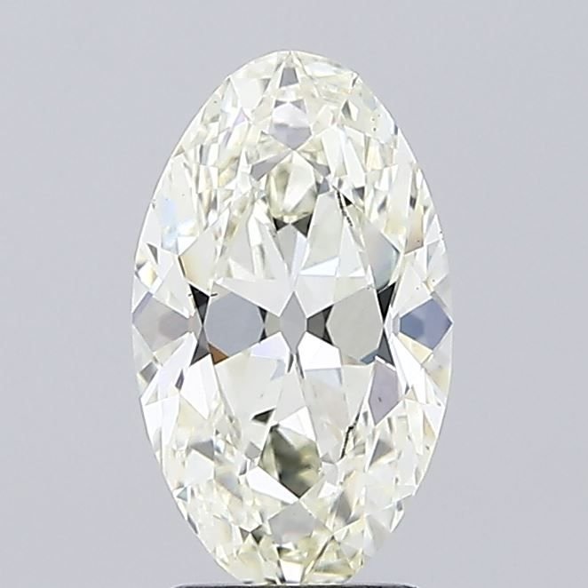 2.58ct J VS1 Rare Carat Ideal Cut Oval Lab Grown Diamond