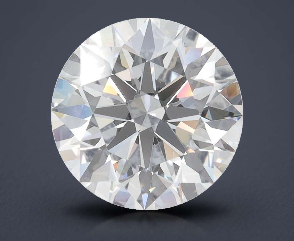 4.02ct D FL Rare Carat Ideal Cut Round Lab Grown Diamond