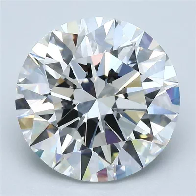 5.56ct F VVS2 Rare Carat Ideal Cut Round Diamond