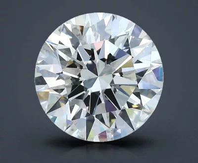 5.56ct F VVS2 Rare Carat Ideal Cut Round Diamond