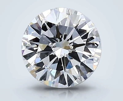 0.53ct F SI1 Very Good Cut Round Diamond