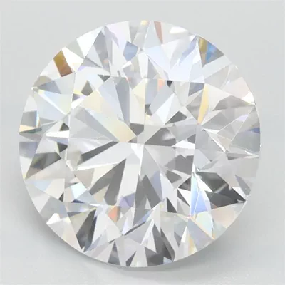 2.90ct D IF Rare Carat Ideal Cut Round Lab Grown Diamond