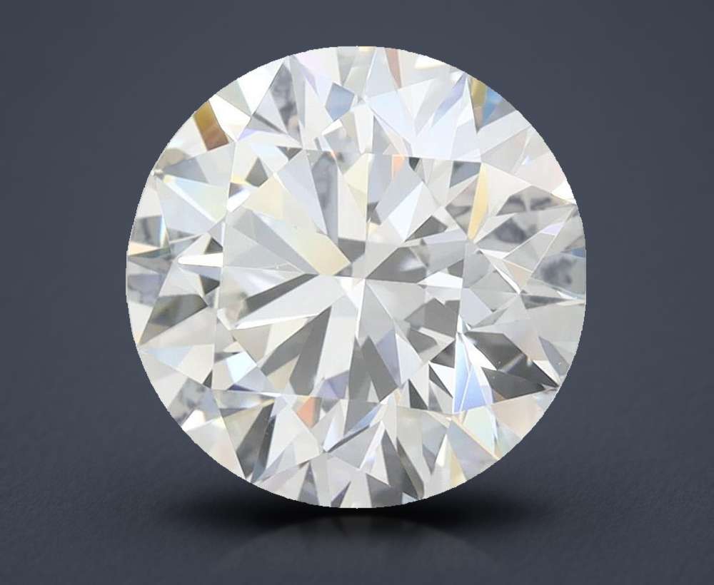 2.90ct D IF Rare Carat Ideal Cut Round Lab Grown Diamond