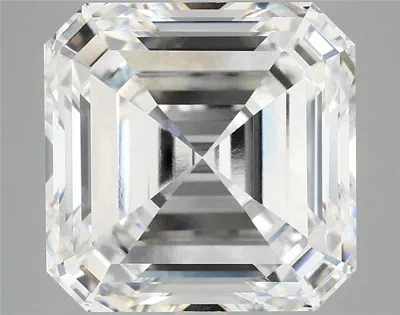 8.04ct E VVS2 Very Good Cut Asscher Lab Grown Diamond