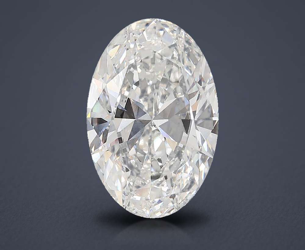 15.61ct F VVS2 Rare Carat Ideal Cut Oval Lab Grown Diamond
