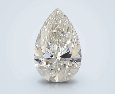 1.27ct F VVS2 Rare Carat Ideal Cut Pear Lab Grown Diamond