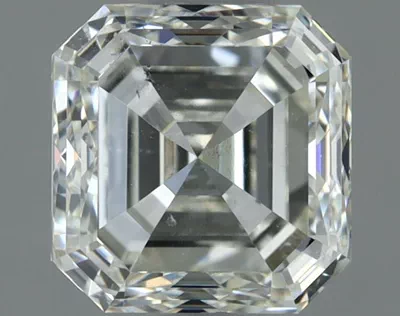 1.01ct J SI1 Very Good Cut Asscher Diamond