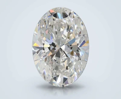 3.08ct E VS1 Rare Carat Ideal Cut Oval Lab Grown Diamond