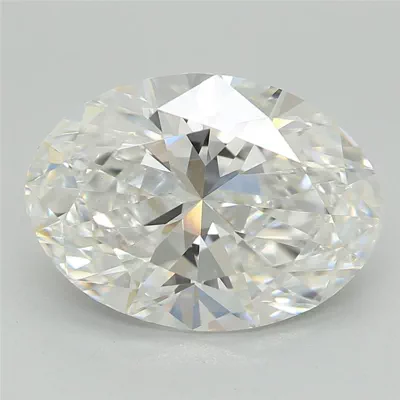 2.28ct D VVS2 Rare Carat Ideal Cut Oval Lab Grown Diamond