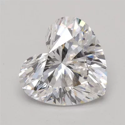 1.63ct F VVS2 Rare Carat Ideal Cut Heart Lab Grown Diamond